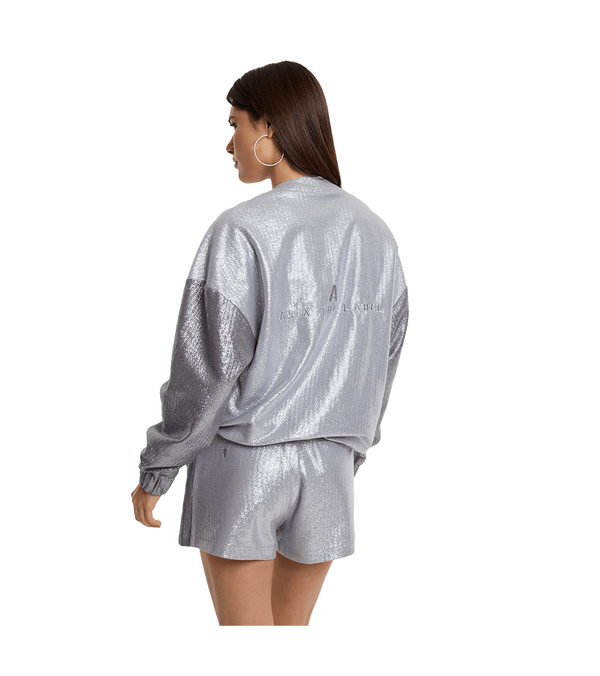 Alix The Label Foil Balloon Bomber
