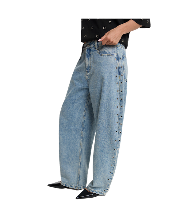 Alix The Label Barrel Jeans