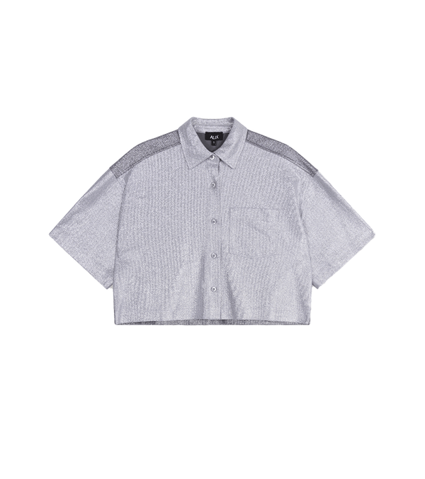 Alix The Label Cropped Blouse