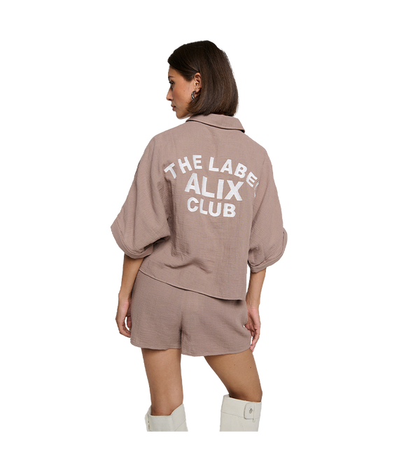 Alix The Label Crinkle Blouse