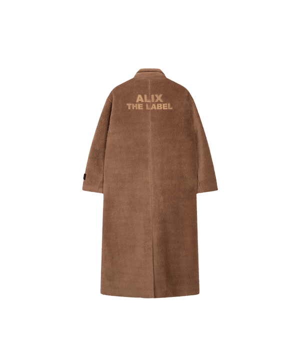 Alix The Label Long Hairy Coat