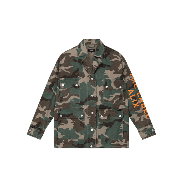 Alix The Label Camouflage Jacket