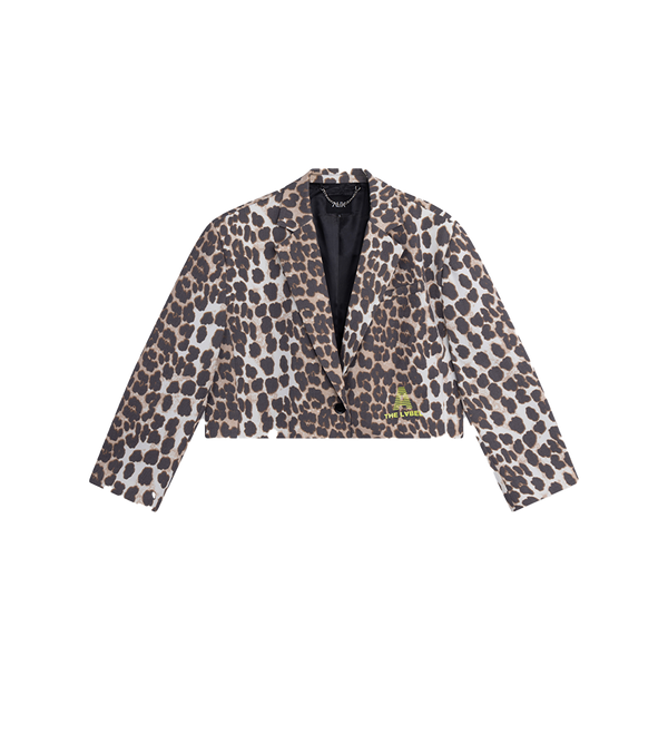Alix The Label Animal Blazer