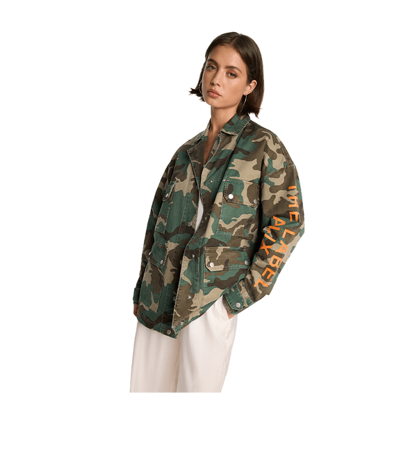 Alix The Label Camouflage Jacket