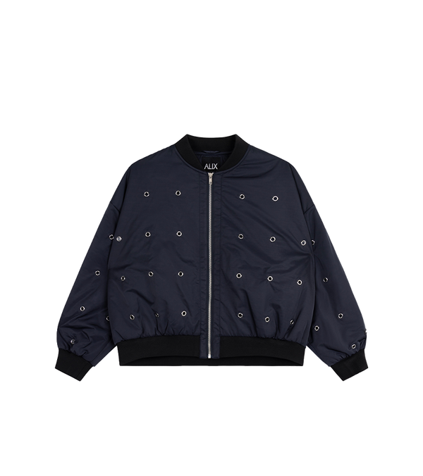 Alix The Label Eyelet Bomber