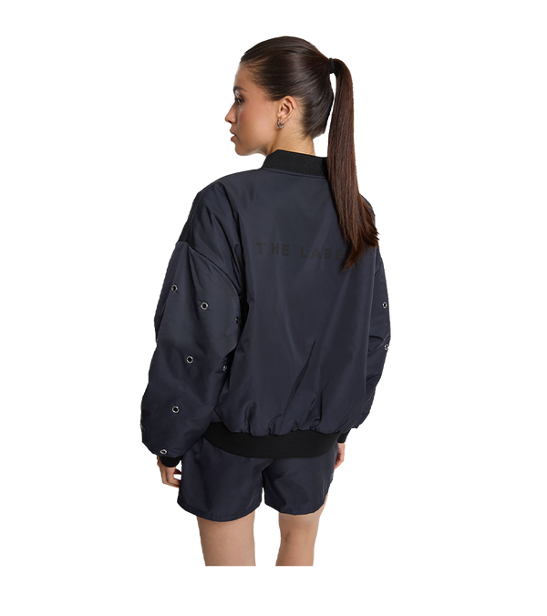 Alix The Label Eyelet Bomber
