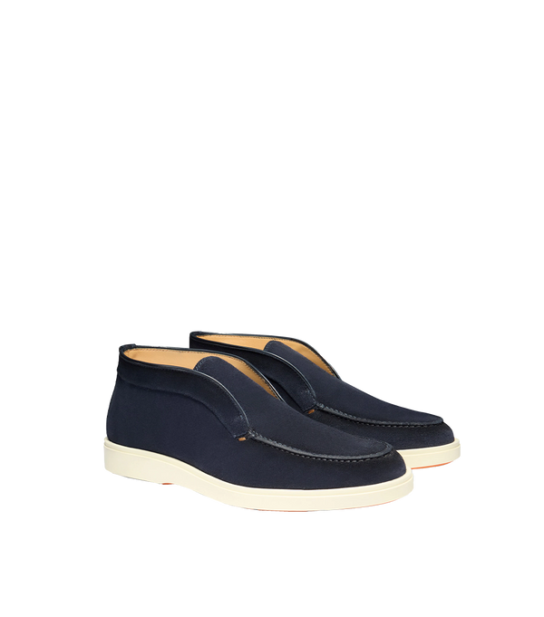 Santoni Suede Desert Loafer