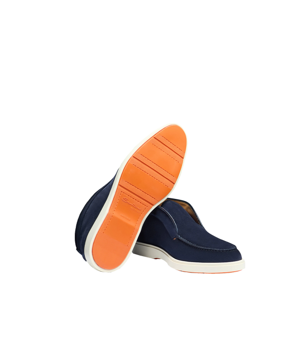 Santoni Suede Desert Loafer