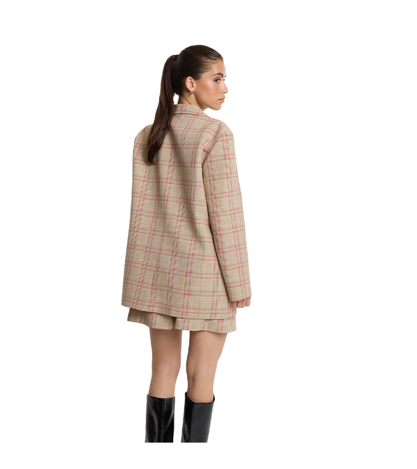Alix The Label Check Blazer