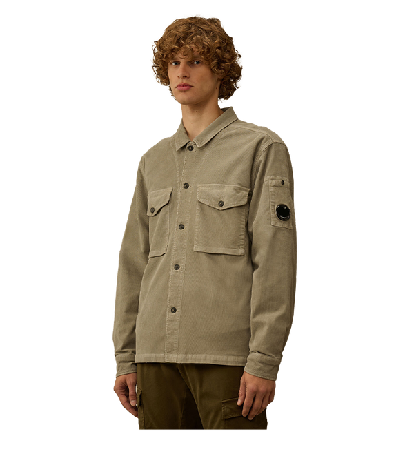 C.P. Company Corduroy Lens Button Overshirt