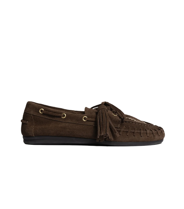 Posa Boat Loafer Fringe