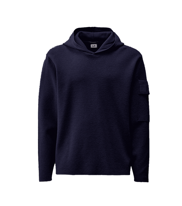 C.P. Company The Metropolis Series Extrafine Merino Wool Hooded Knit