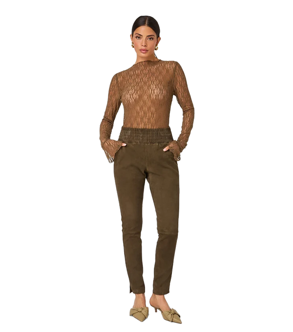 Ibana Colette Suede Broek