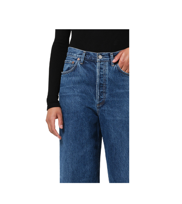 Agolde Dame High Rise Wide Leg Jeans