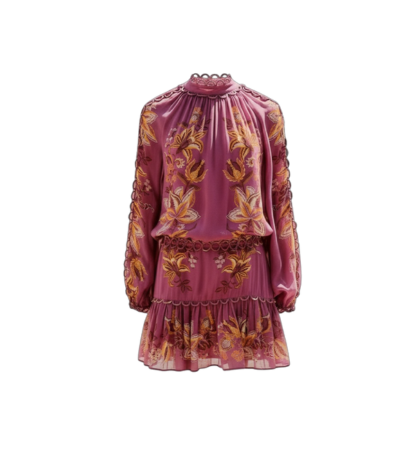 Farm Rio Ruffled Mini Jurk