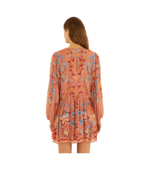 Farm Rio Mocha Boho Jurk