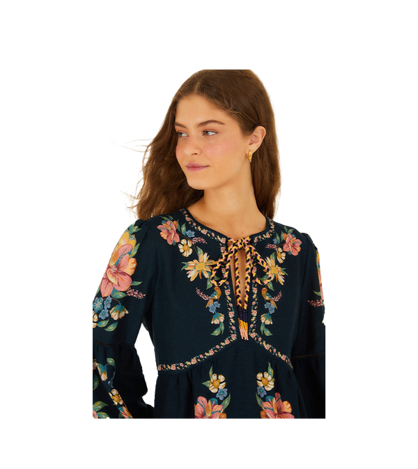 Farm Rio Maria Floral Jurk