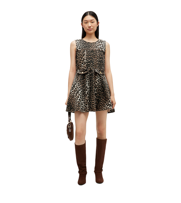 Ganni Leopard Jurk