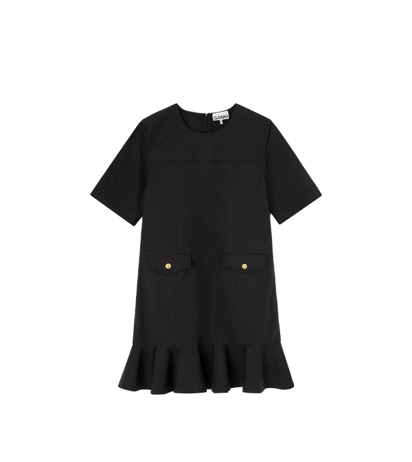 Ganni Stretch Cotton Jurk