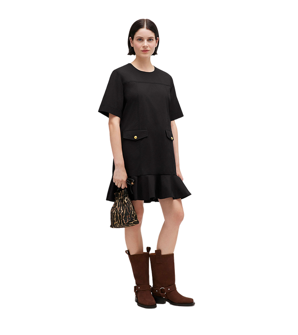 Ganni Stretch Cotton Jurk