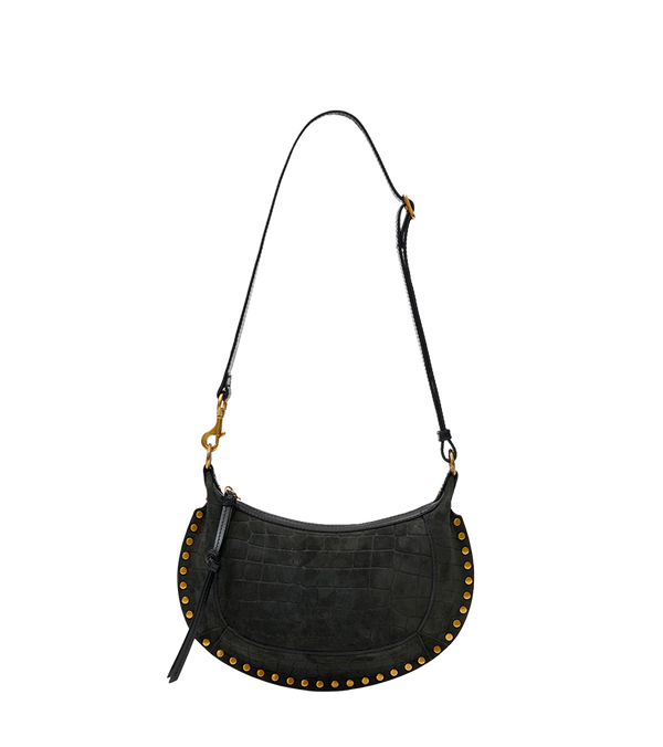 Isabel Marant Oskan Moon Bag Croco