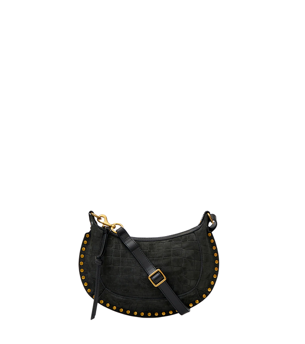 Isabel Marant Oskan Moon Bag Croco