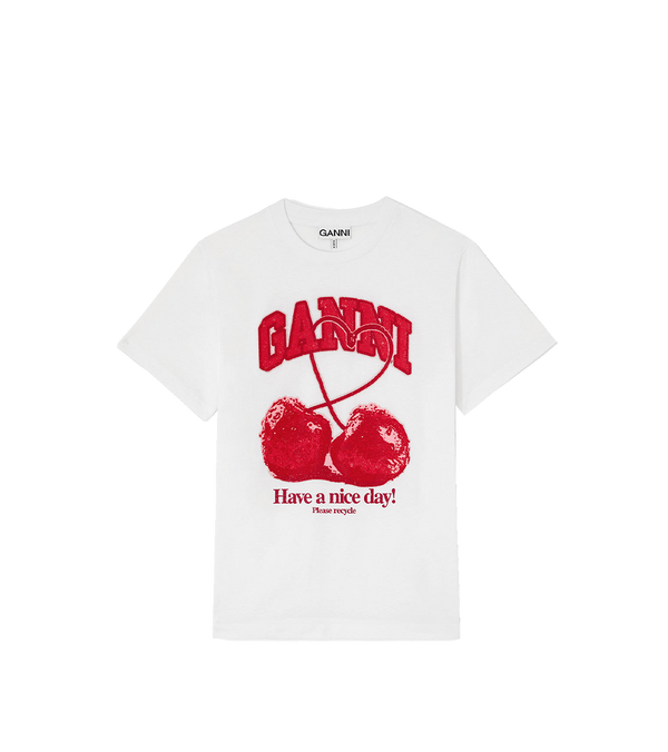 Ganni Cherry T-Shirt