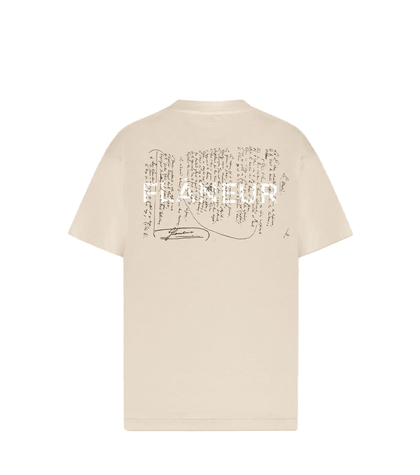 Flaneur Letter T-shirt