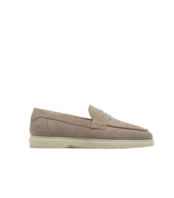 Mason Garments Amalfi Penny Loafer Grey