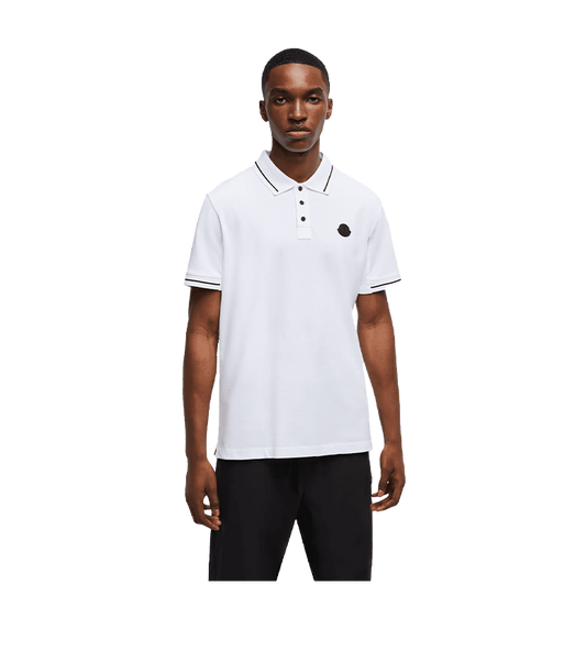 Moncler Logo Patch Polo