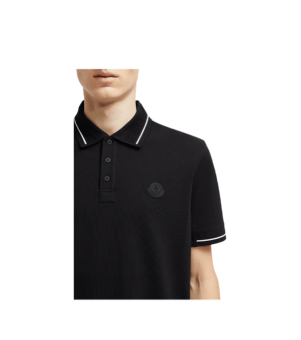 Moncler Logo Patch Polo