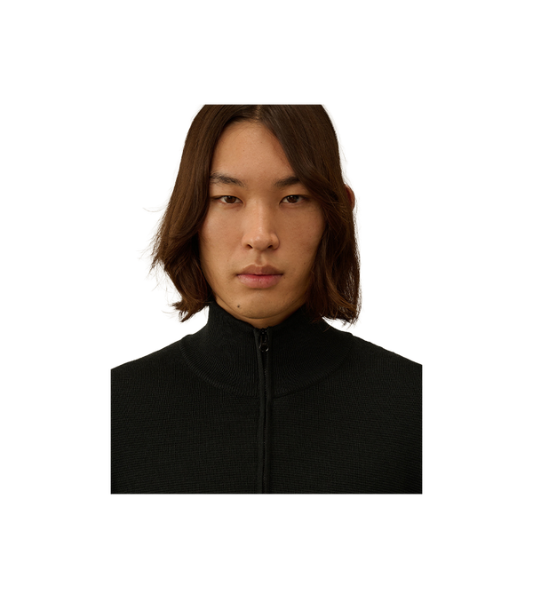C.P. Company Re-Wool Half Zip Lens Sweater