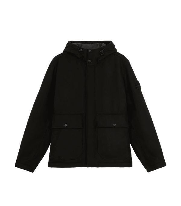 Stone Island Ghost Wool Hooded Jacket