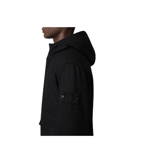 Stone Island Ghost Wool Hooded Jacket