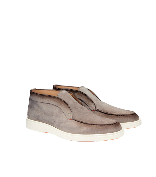 Santoni Suede Desert Loafer
