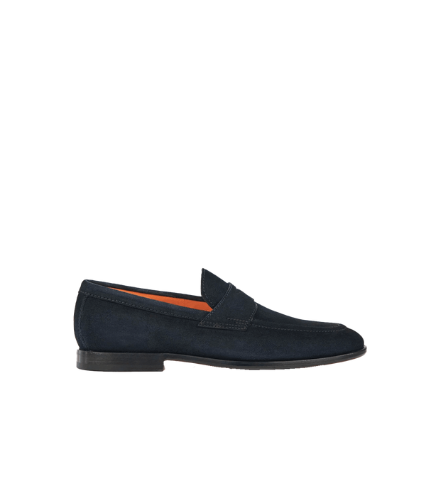 Santoni Suede Loafer