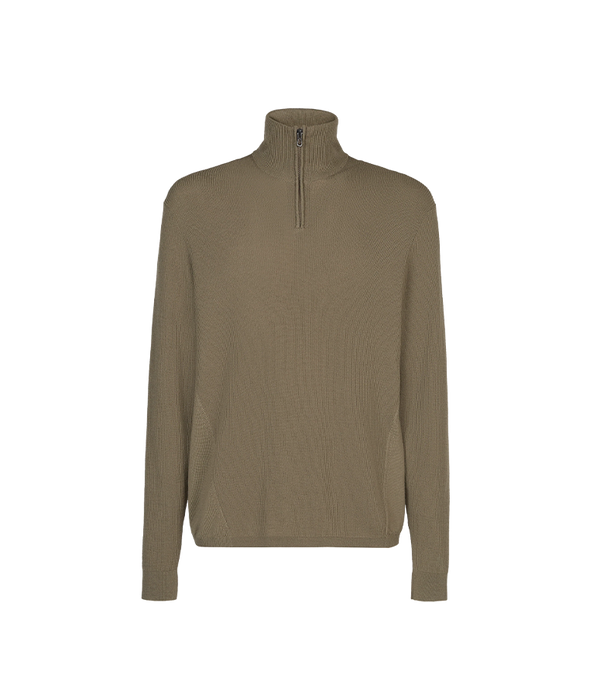 Sease Waffle half Zip Trui