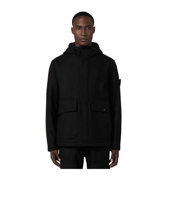 Stone Island Ghost Wool Hooded Jacket