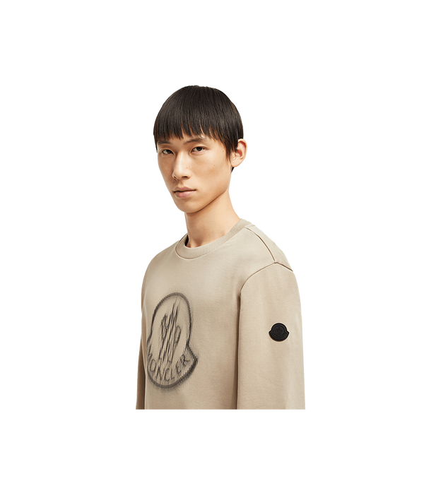 Moncler Blurred Logo Sweatshirt