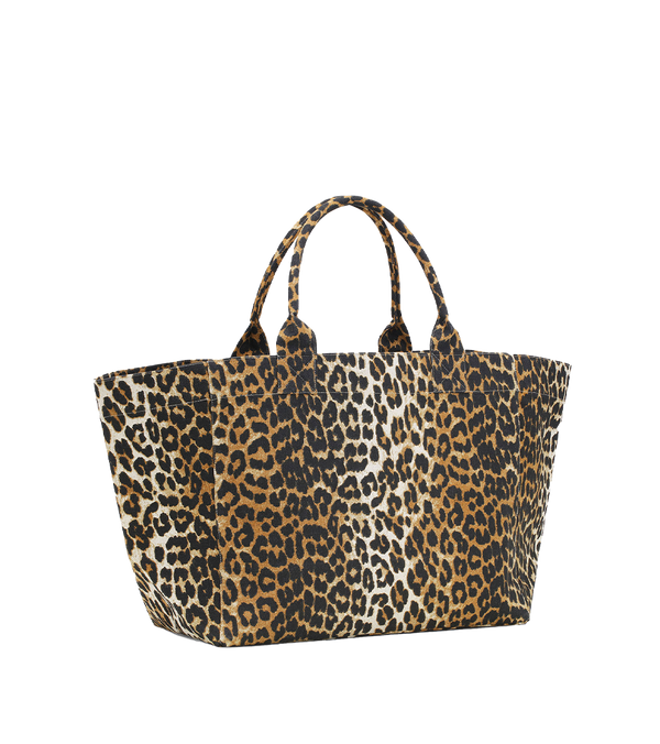 Ganni Leopard XXL Bag