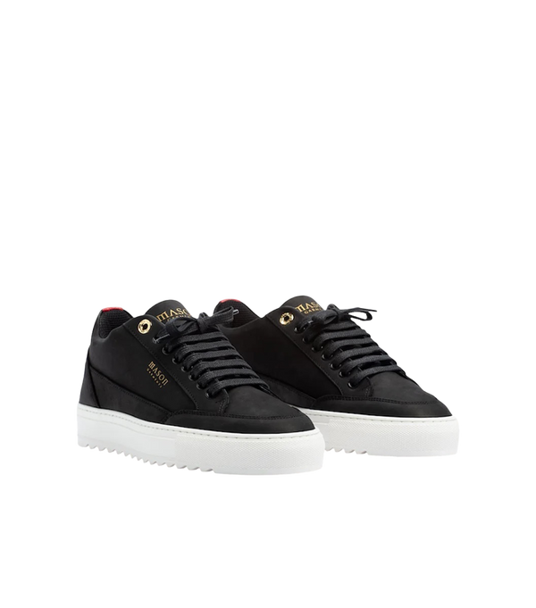 Mason Garments Tia Nabuk Black White