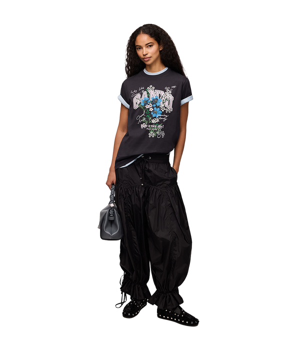 Ganni Flowers T-Shirt