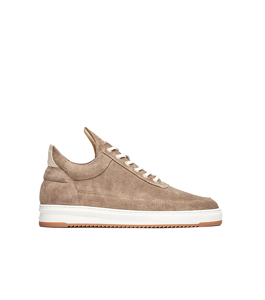 Filling Pieces Low Top Ripple Suede Sneakers